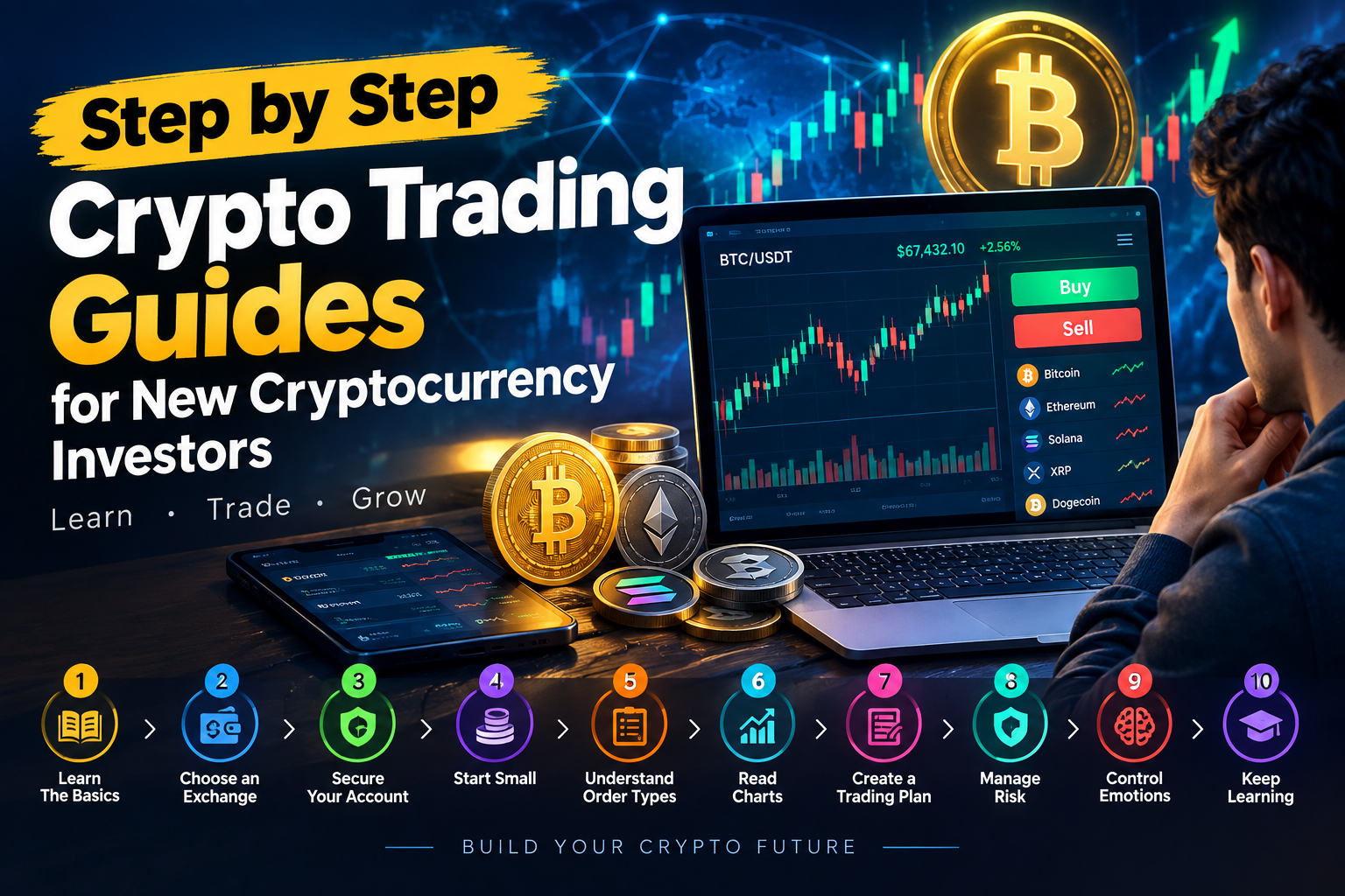Step by Step Crypto Trading Guides